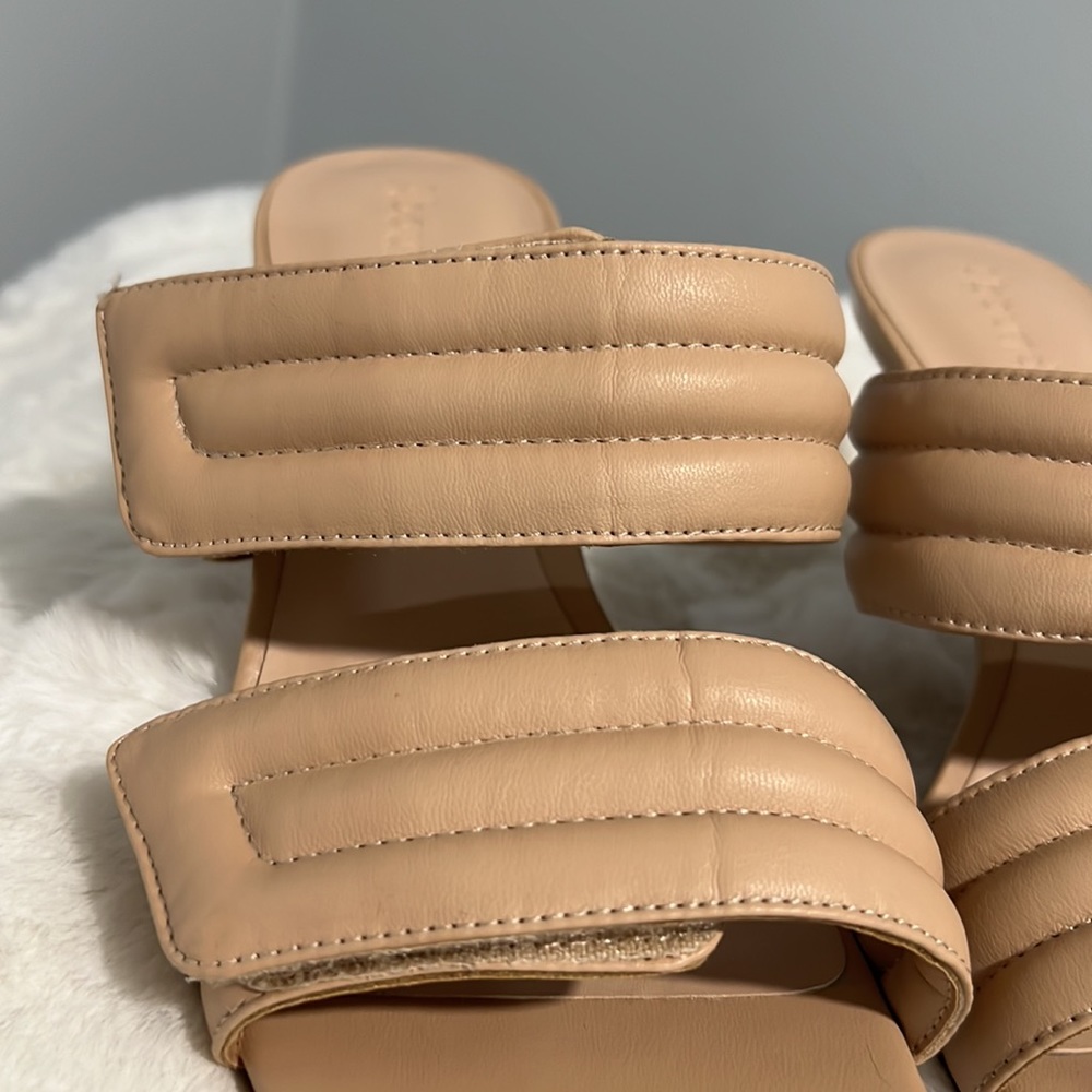 New ABOUND Qarly Quilted Sandal In Beige Nude - Picture 11 of 11